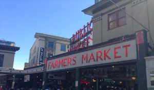 Enjoy a day of seattle fun at Pike Place Market.